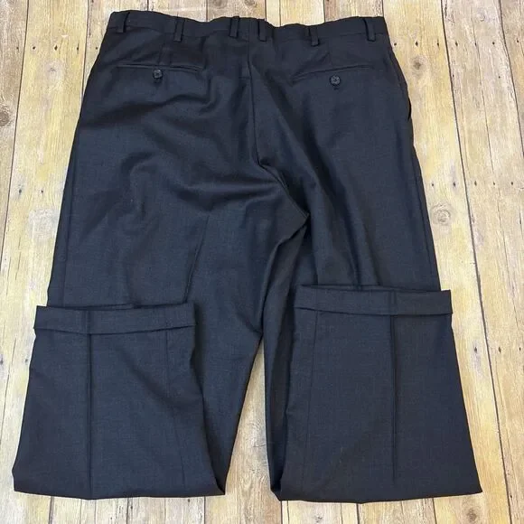 Hart Schaffner Marx Suit Charcoal Gray 46R 38W 30I - Picture 14 of 14